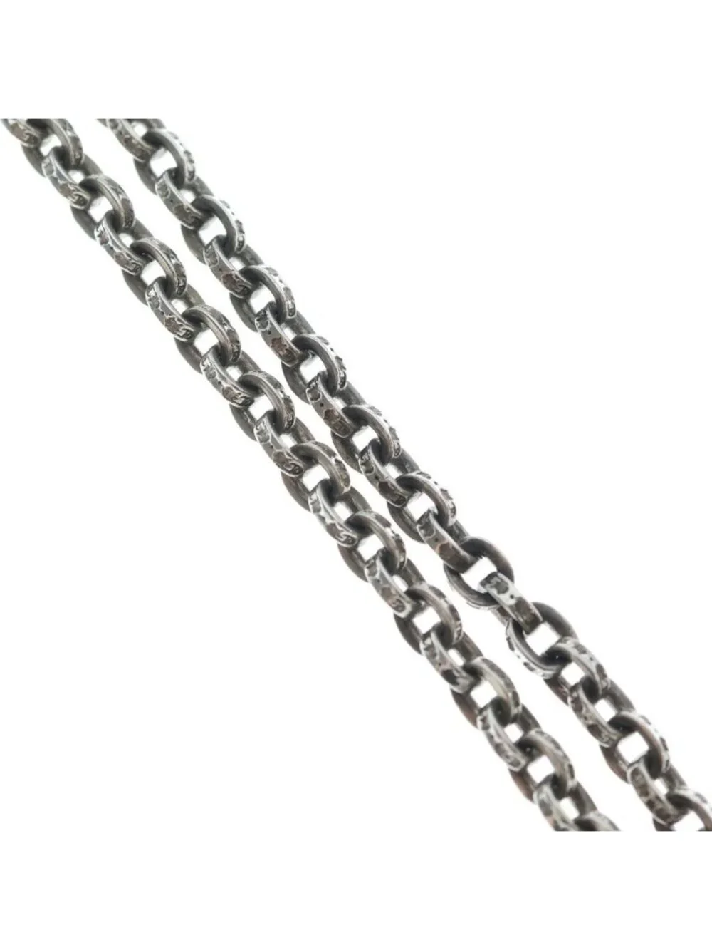 Chrome Hearts Paper Chain 18 Necklace Silver